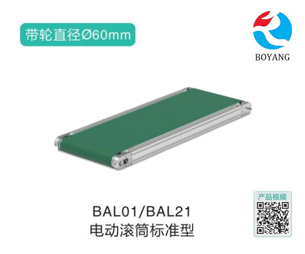 電動(dòng)滾筒標(biāo)準(zhǔn)型BAL01/BAL21皮帶式輸送機(jī)